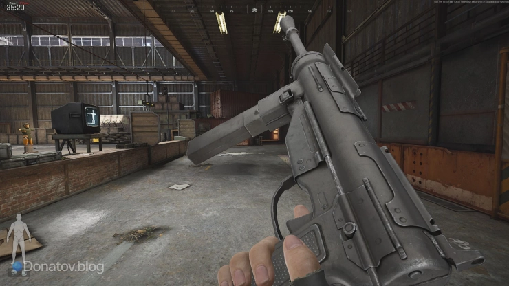 M3A1 на стрельбище