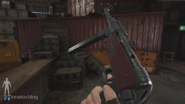 MP40 на стрельбище