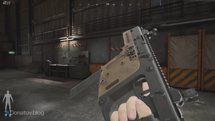 Vector 45 на стрельбище