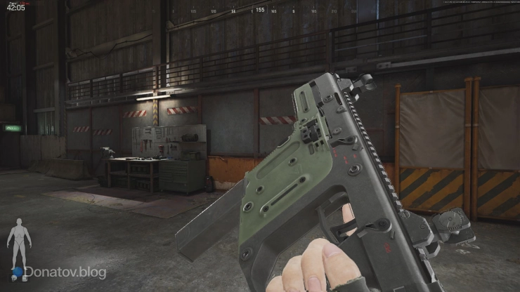 Vector 9 на стрельбище