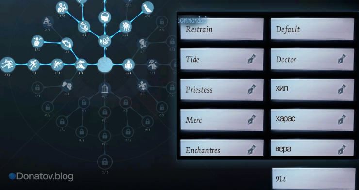 Билды в Identity V