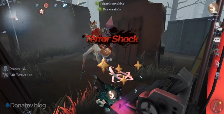 Террор-шок в Identity V