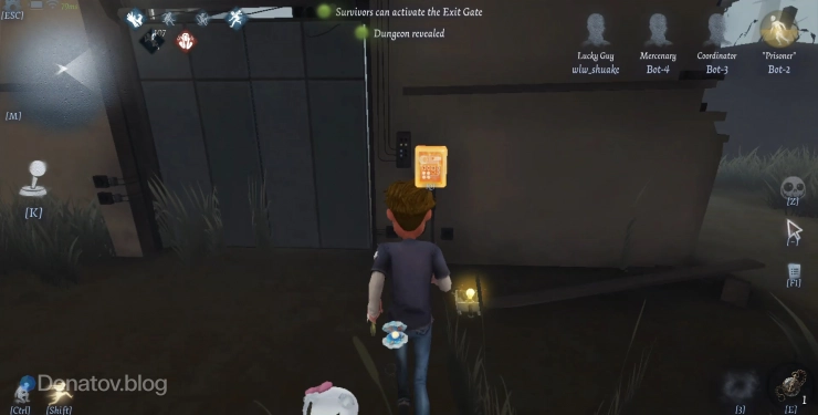 Exit Gate в Identity V