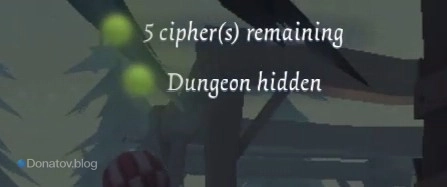 Надпись 5 Cipher(s) Remaining