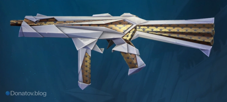 Stinger «Шёлковый лист» в Valorant