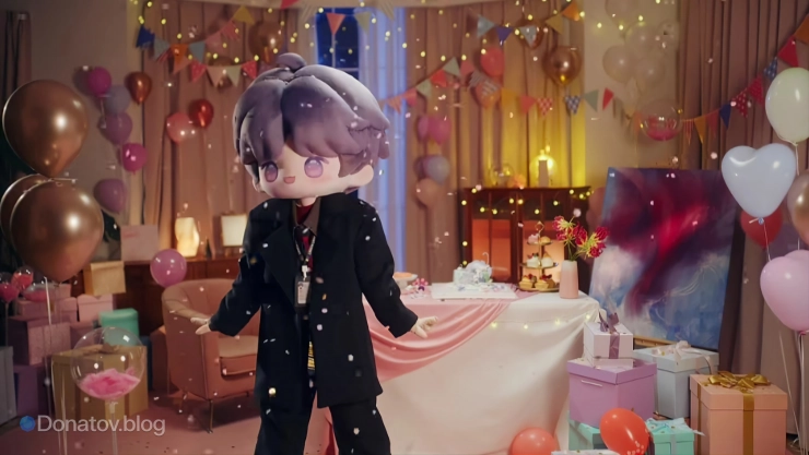 Праздничная локация на ДР Рафаэля