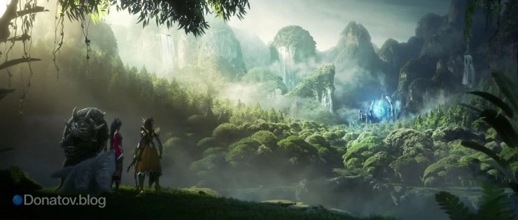 Ари, Ренгар и Леона из синематика A New Dawn