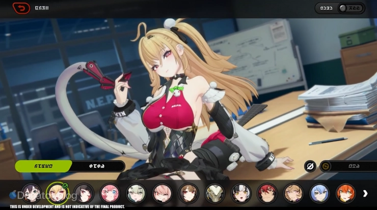 Живые обои с Циссией в ZZZ