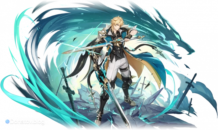 Сплэш-арт Варки в Genshin Impact