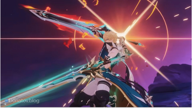 Варка в своём трейлере «Рыцарский дух»