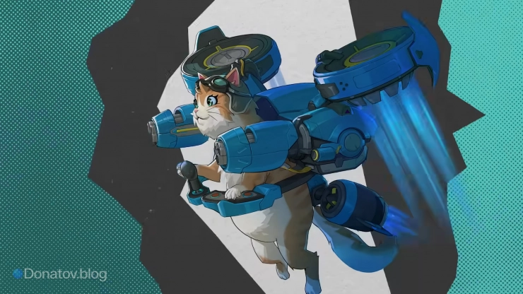 Герой Реактивная Киса в Overwatch