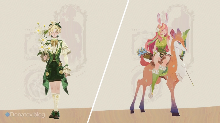 Новые образы для Людовика и Лики