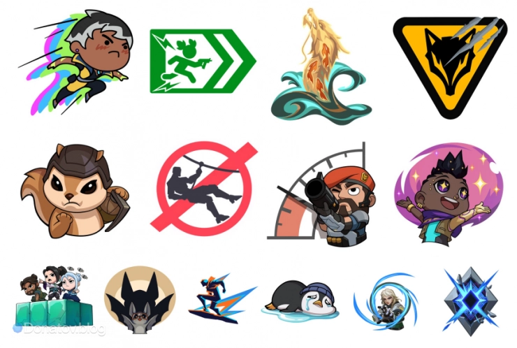 Граффити из нового боевого пропуска