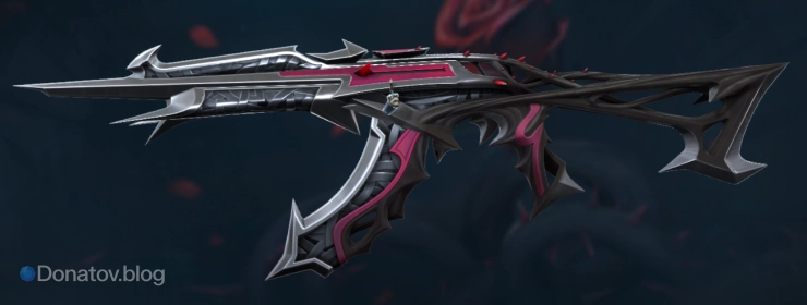 1 уровень прокачки коллекции «Чёрные шипы» в Valorant