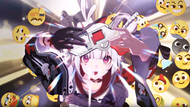 Искра и куча смайликов