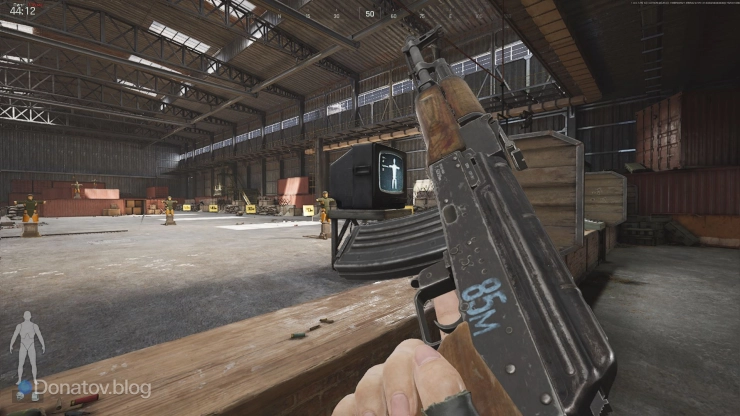 SA85M на стрельбище