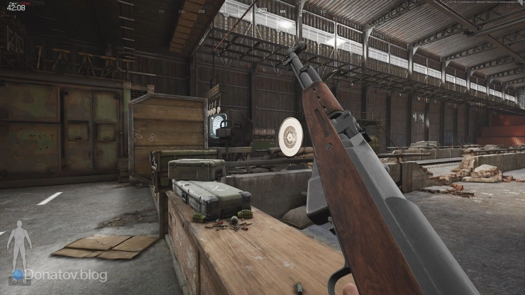 СКС на стрельбище