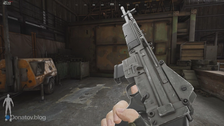 M96 на стрельбище