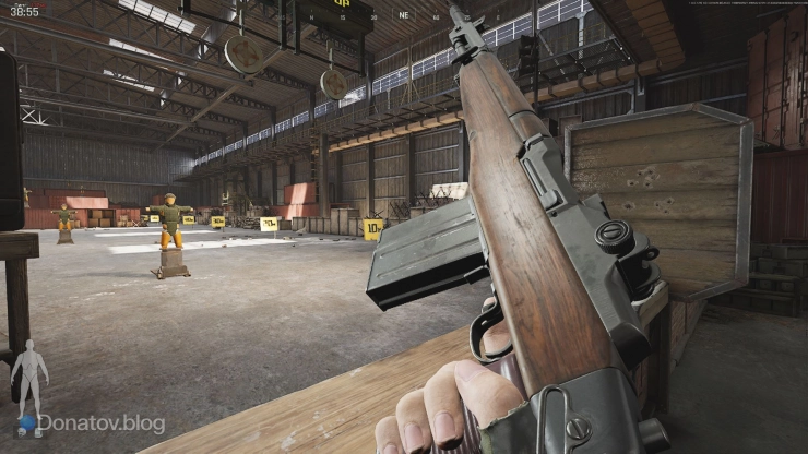 BM59 на стрельбище