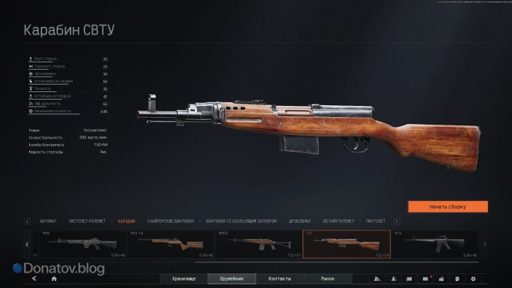 Параметры СВТ в Arena Breakout: Infinite