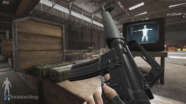 M16 на стрельбище