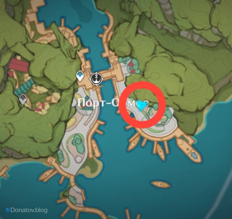 Местоположение Бабака