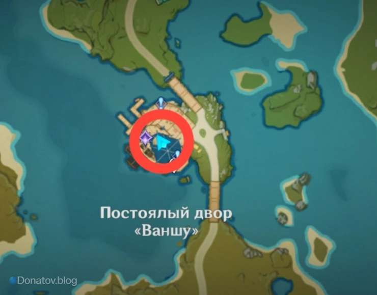 Местоположение Верр