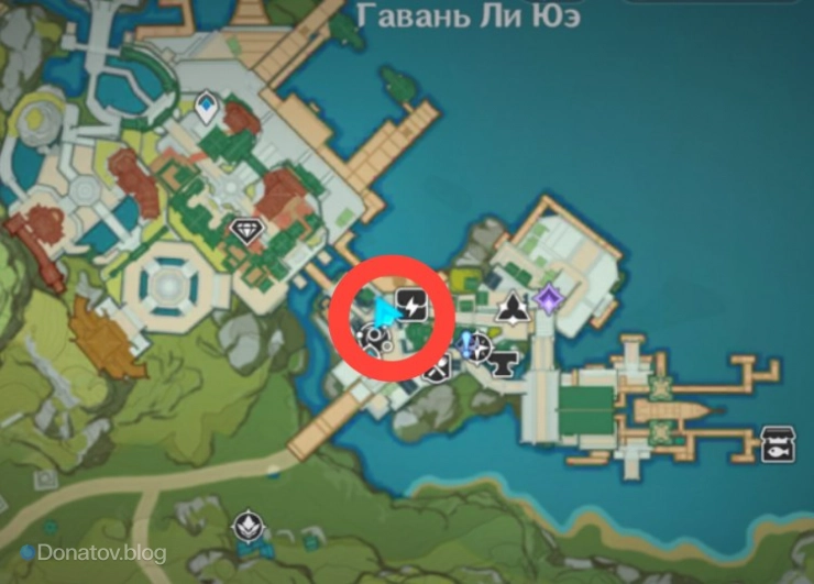 Местоположение Ши Тоу