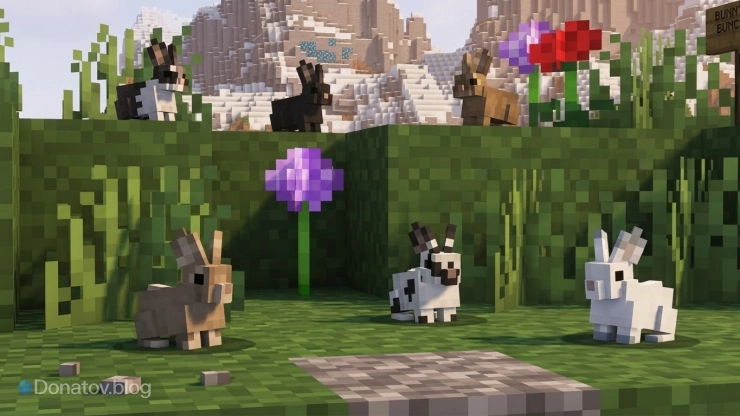 Крольчата разных окрасов