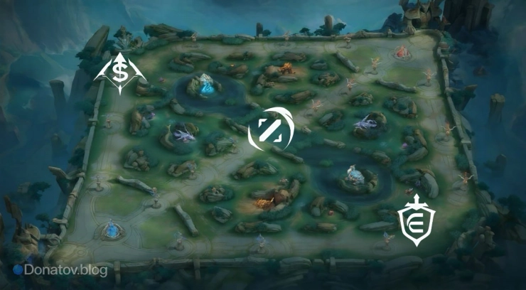 Линия золота + Мид + Линия опыта