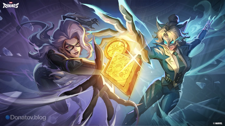 Белая Лиса и Чёрная кошка в сюжете 7 сезона Marvel Rivals