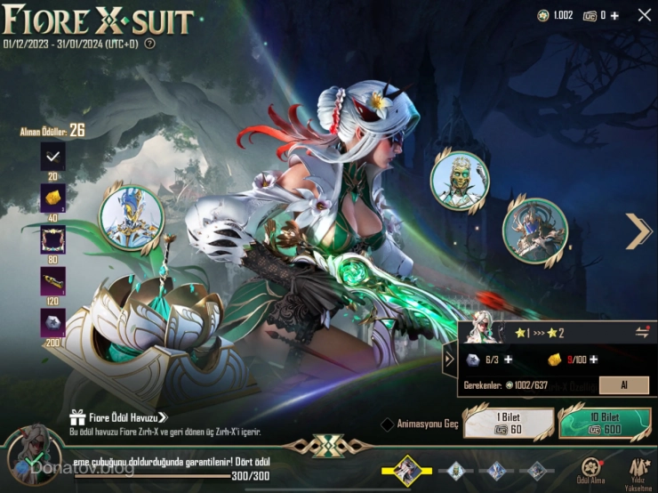 Событие Fiore X-Suit