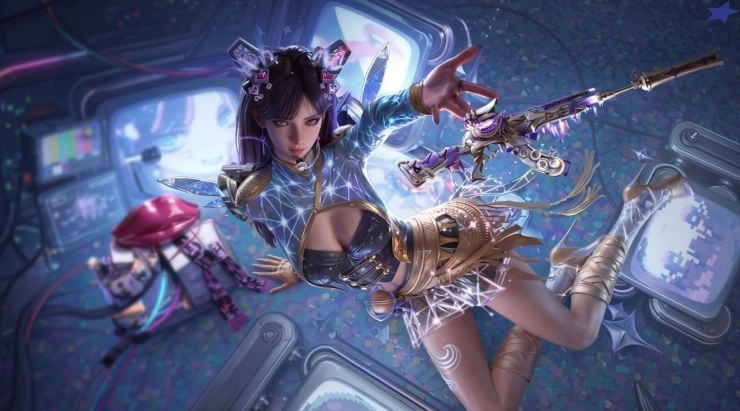 Новый Gilt-костюм в PUBG Mobile «Межпространственная Дива»: обзор сета