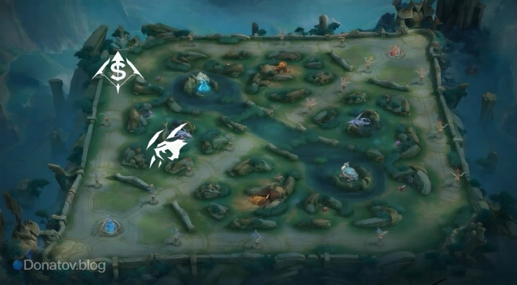 Линия золота + Лес