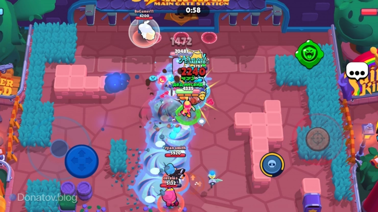 Бой на закрытой карте в Brawl Stars