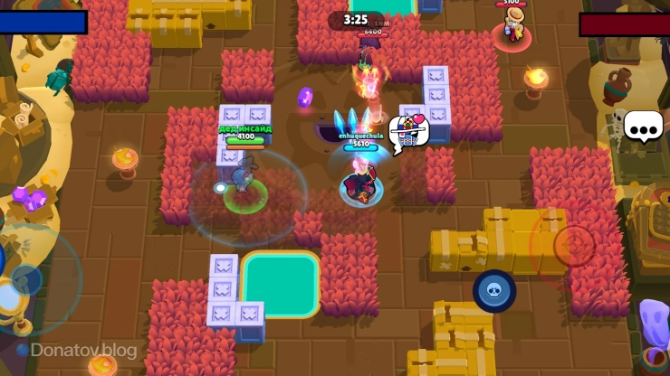 Бойцы на закрытой карте в Brawl Stars