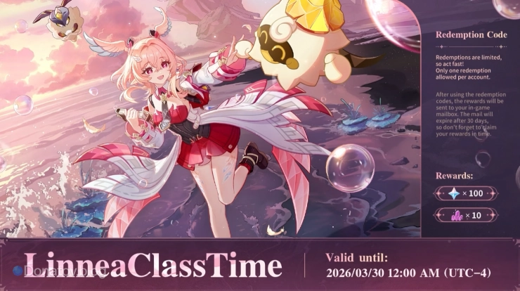 Один из промокодов со стрима разработчиков версии 6.5 Genshin Impact