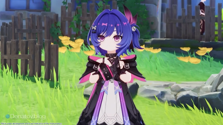 Будущий игровой персонаж в Genshin Impact