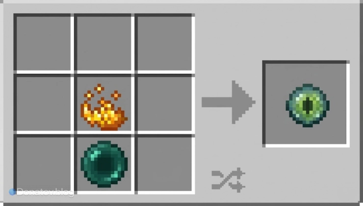 Крафт Ока Края в Minecraft