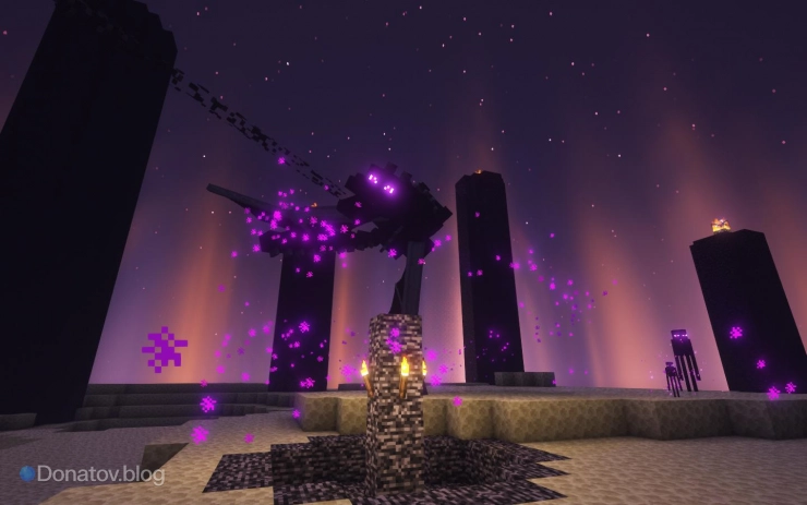 Дракон Края в Minecraft