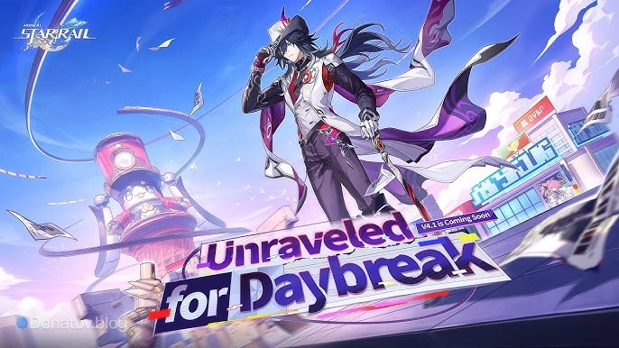 Официальный арт с персонажами в Honkai: Star Rail