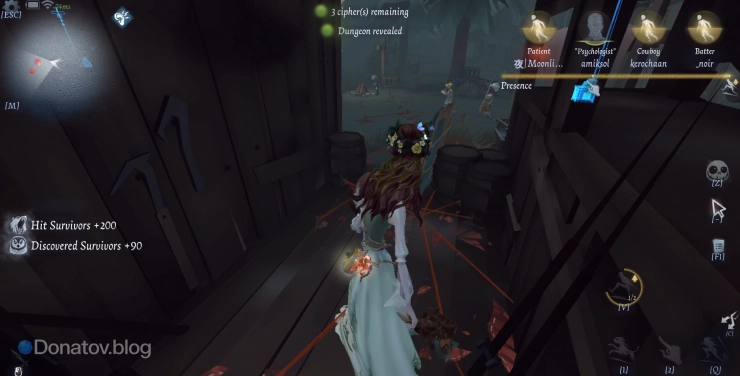 Энн не может догнать сурва