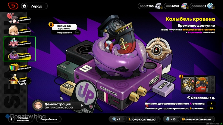 Каналы амплификаторов ZZZ