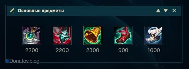 Основные предметы на Юми