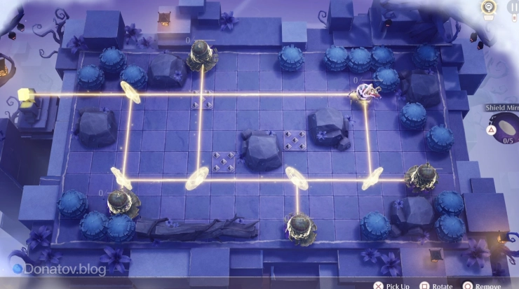 Пятый уровень Shine, Blazing Light