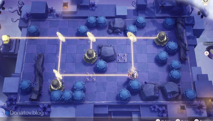 Четвёртый уровень Shine, Blazing Light