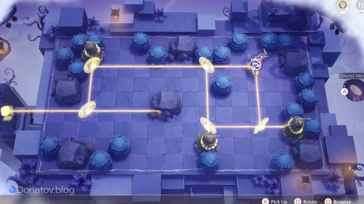 Седьмой уровень Shine, Blazing Light