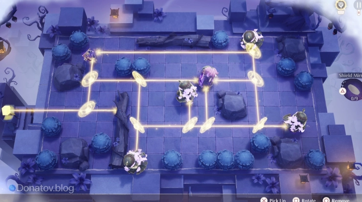 Восьмой уровень Shine, Blazing Light