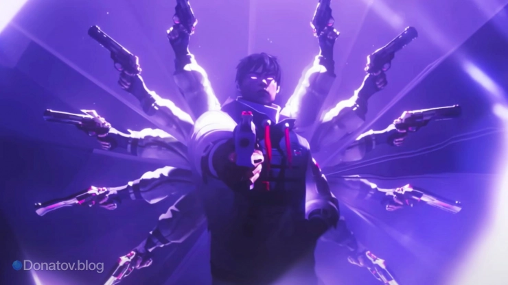 Иллюстрация агента Iso в Valorant