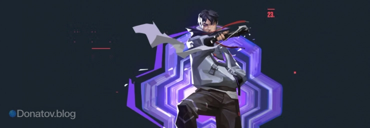 Иллюстрация агента Iso в Valorant